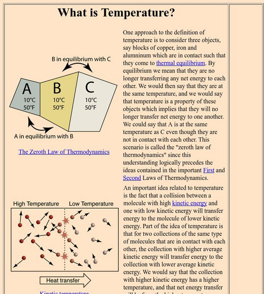 Georgia State University: Hyper Physics: Temperature Standard Points Handout Georgia State University: Hyper Physics: Temperature Standard Points Handout