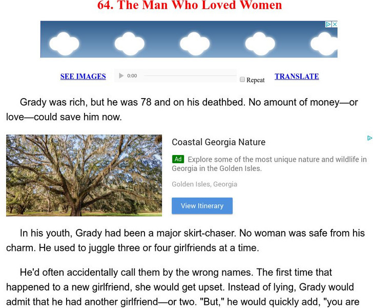 Esl: English for Intermediate Learners (2): The Man Who Loved Women Unit Plan Esl: English for Intermediate Learners (2): The Man Who Loved Women Unit Plan