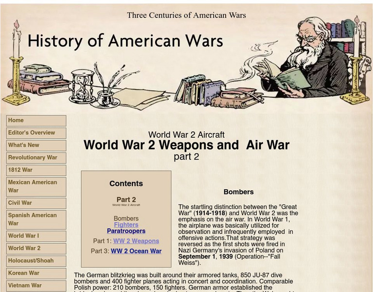 History of American Wars: World War 2 Weapons and Air War Part 2 Website History of American Wars: World War 2 Weapons and Air War Part 2 Website