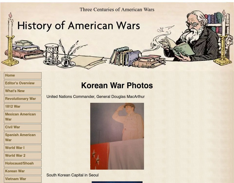 History of American Wars: Korean War Photos Graphic