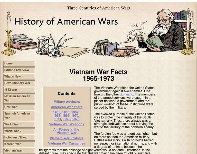 History of American Wars: Vietnam War Facts (1965 1973) Website History of American Wars: Vietnam War Facts (1965 1973) Website