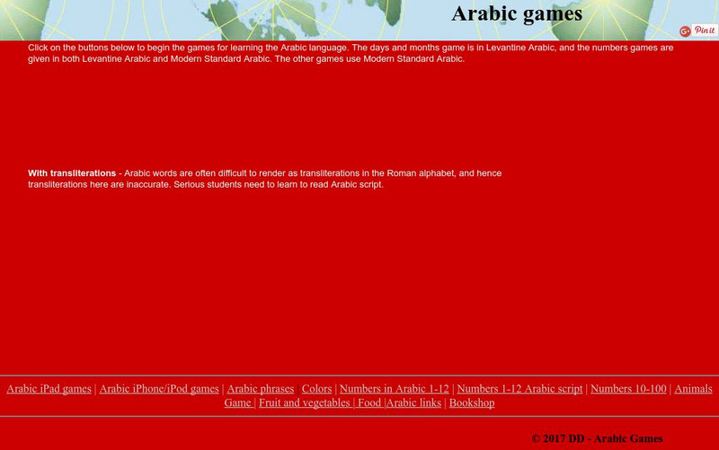 Digital Dialects: Arabic Language Interactive Digital Dialects: Arabic Language Interactive