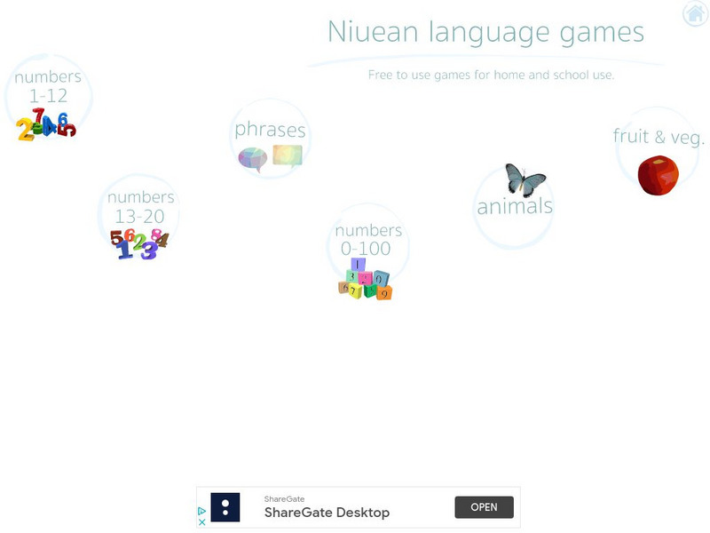 Digital Dialects: Niuean Language Interactive