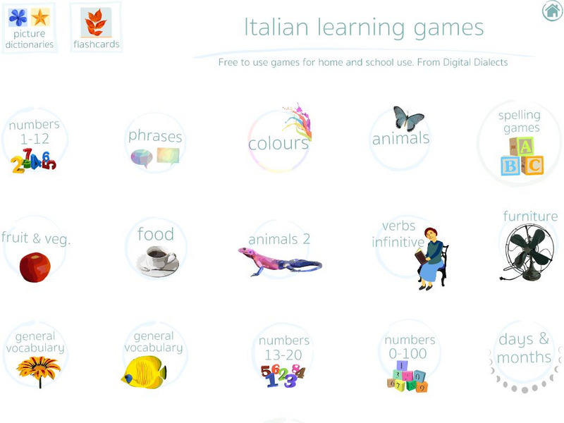 Digital Dialects: Italian Language Games Interactive Digital Dialects: Italian Language Games Interactive