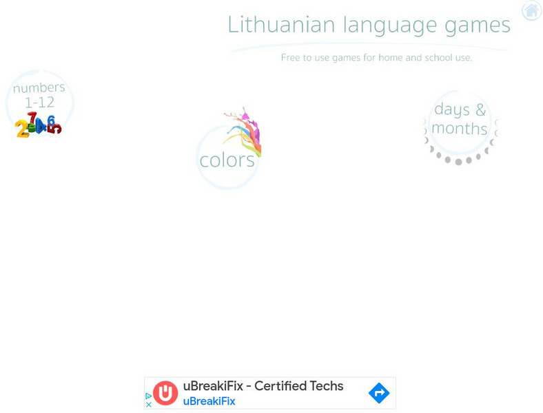Digital Dialects: Lithuanian Language Interactive