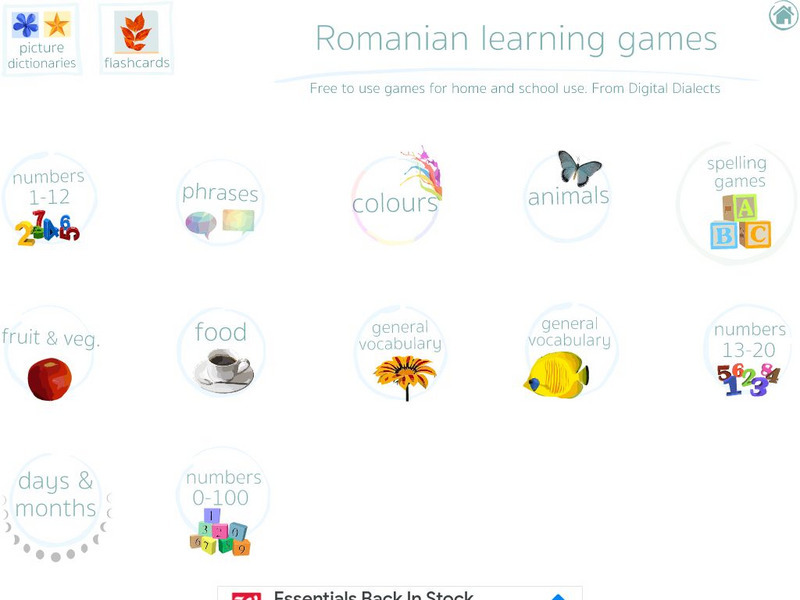 Digital Dialects: Romanian Language Interactive Digital Dialects: Romanian Language Interactive