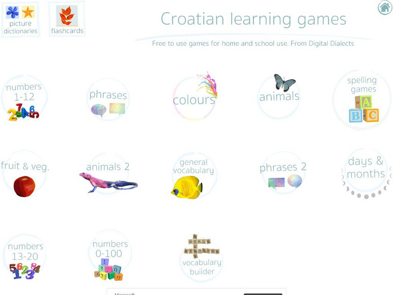 Digital Dialects: Croatian Language Interactive