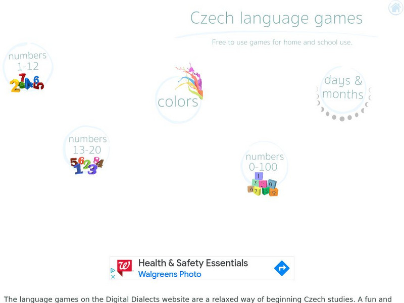 Digital Dialects: Czech Language Interactive