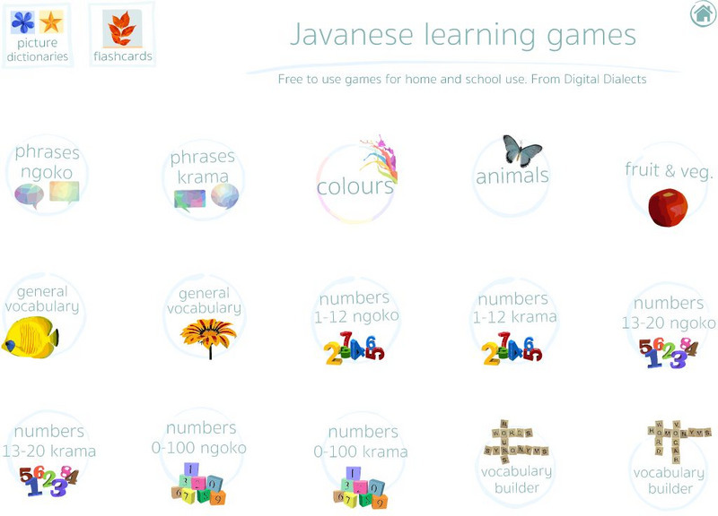 Digital Dialects: Learn Javanese Interactive Digital Dialects: Learn Javanese Interactive