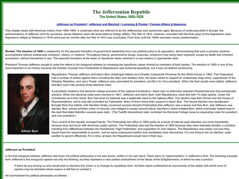 Sage American History: Age of Napoleon Article Sage American History: Age of Napoleon Article