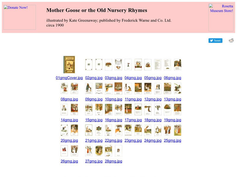 Children's Books Online: Mother Goose or the Old Nursery Rhymes eBook Children's Books Online: Mother Goose or the Old Nursery Rhymes eBook