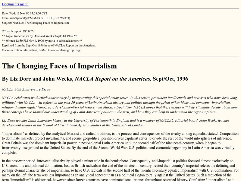 World History Archives: The Changing Faces of Imperialism Article World History Archives: The Changing Faces of Imperialism Article