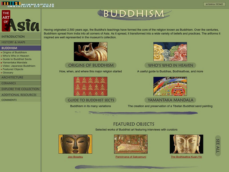 Minneapolis Institute of Arts: The Art of Asia: Buddhism Website Minneapolis Institute of Arts: The Art of Asia: Buddhism Website