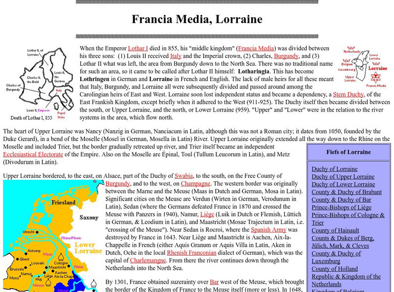 France Media: Lorraine Website France Media: Lorraine Website