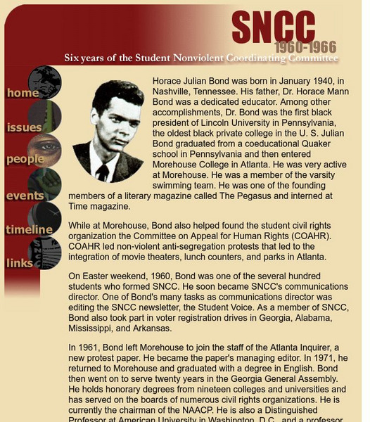 Ibiblio: Julian Bond Handout Ibiblio: Julian Bond Handout