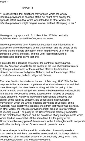 Ibiblio: World War Ii Resources: 1935 Neutrality Act Primary Ibiblio: World War Ii Resources: 1935 Neutrality Act Primary
