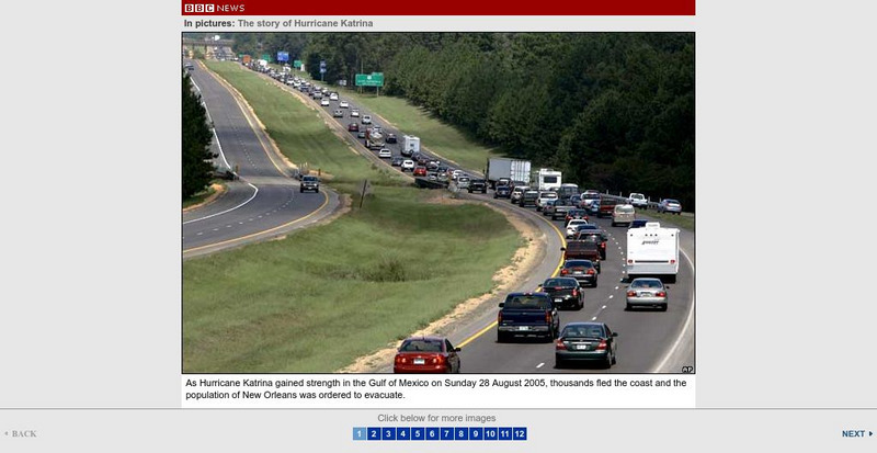 Bbc: The Story of Katrina Graphic