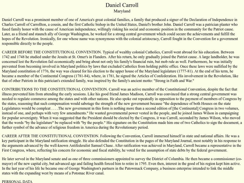U.s. Army Center of Military History: Daniel Carroll eBook U.s. Army Center of Military History: Daniel Carroll eBook
