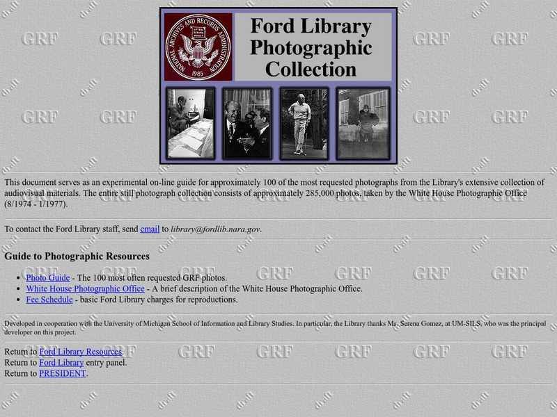 Ibiblio: Ford Library Photographic Collection Website Ibiblio: Ford Library Photographic Collection Website