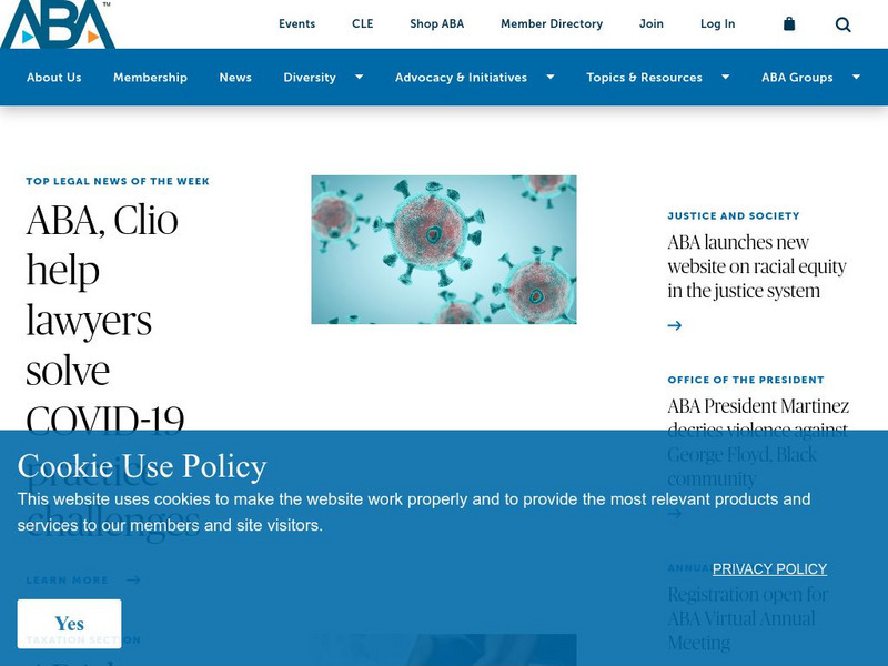 American Bar Association Website