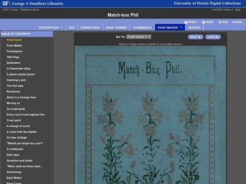 Baldwin Library: Match Box Phil by Phoebe Allen Primary