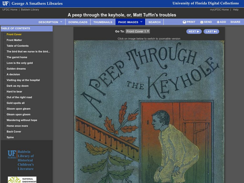 Baldwin Library: Peep Through the Keyhole or Matt Tuffin's Troubles by H. Keary Primary