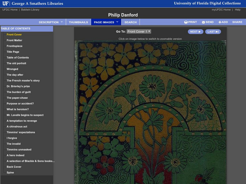Baldwin Library: Philip Danford: A Story of School Life by Julia Goddard Primary
