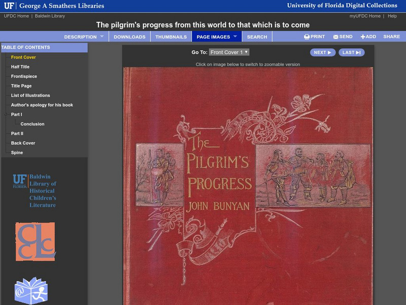 Baldwin Library: The Pilgrim's Progress by John Bunyan Primary Baldwin Library: The Pilgrim's Progress by John Bunyan Primary