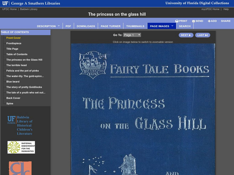 Baldwin Library: The Princess on the Glass Hill and Other Stories by Andrew Lang Primary Baldwin Library: The Princess on the Glass Hill and Other Stories by Andrew Lang Primary