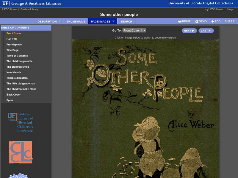 Baldwin Library: Some Other People by Alice Weber Primary