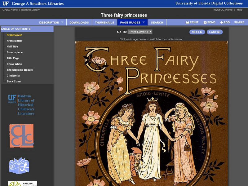 Baldwin Library: Three Fairy Princesses by Caroline Paterson Primary Baldwin Library: Three Fairy Princesses by Caroline Paterson Primary
