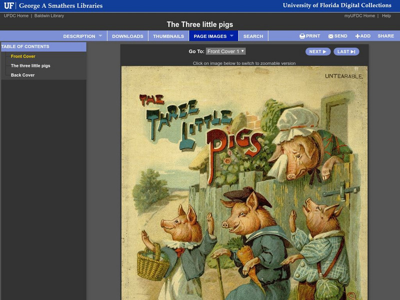 Baldwin Library: The Three Little Pigs by Raphael Tuck & Sons Primary Baldwin Library: The Three Little Pigs by Raphael Tuck & Sons Primary