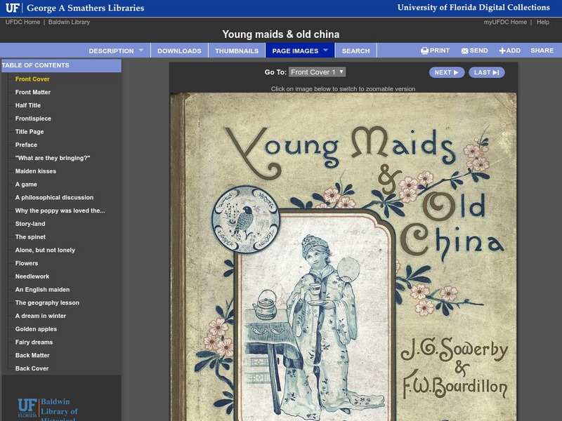 Baldwin Library: Young Maids and Old China by Francis William Bourdillon Primary