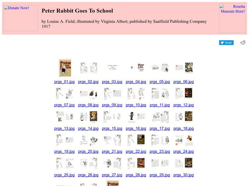 Children's Books Online: Peter Rabbit Goes to School eBook Children's Books Online: Peter Rabbit Goes to School eBook