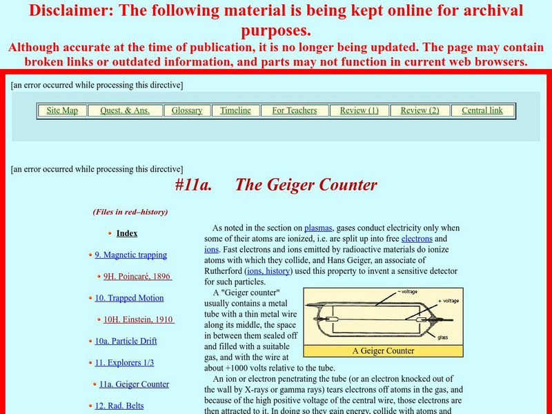Nasa: The Geiger Counter eBook