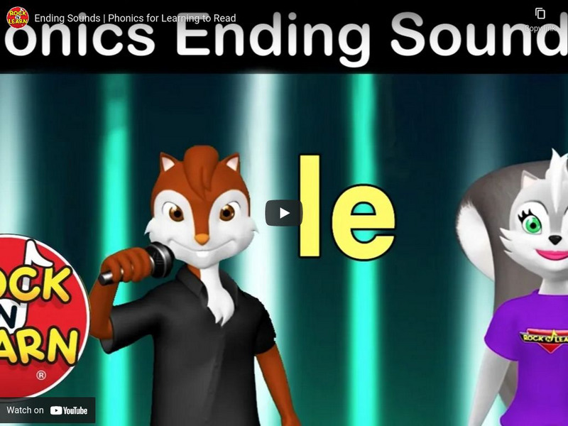 Youtube: Ending Sounds Instructional Video Youtube: Ending Sounds Instructional Video