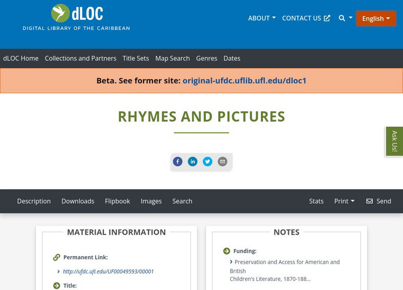 Baldwin Library: Rhymes and Pictures Primary Baldwin Library: Rhymes and Pictures Primary