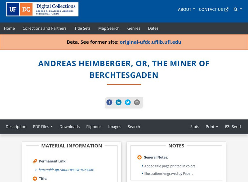 Baldwin Library: Andreas Heimberger Primary