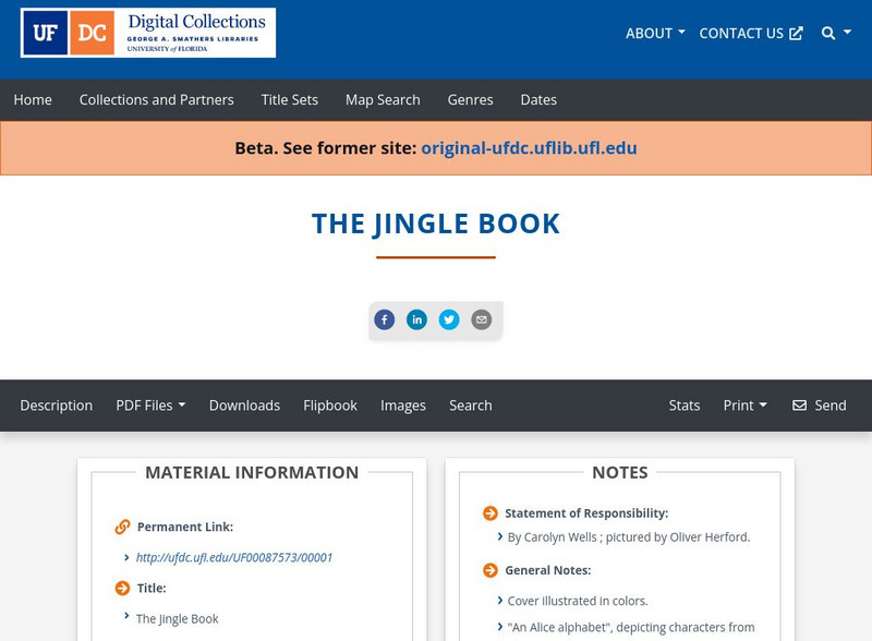 Baldwin Library: The Jingle Book Primary