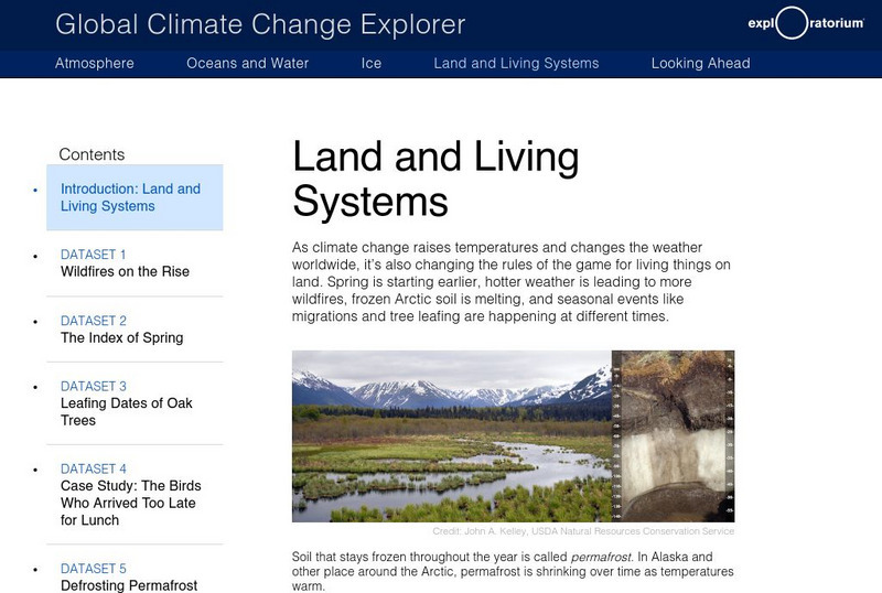 Exploratorium: Global Climate Change: Biosphere Website Exploratorium: Global Climate Change: Biosphere Website