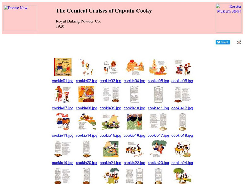 Children's Books Online: The Comical Cruises of Captain Cooky eBook