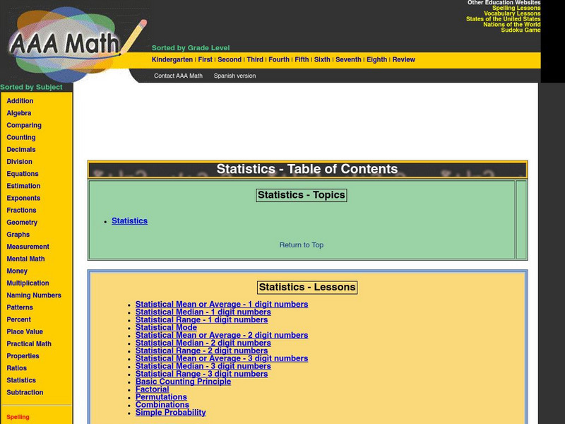 Aaa Math: Central Tendencies Notes Activity Aaa Math: Central Tendencies Notes Activity