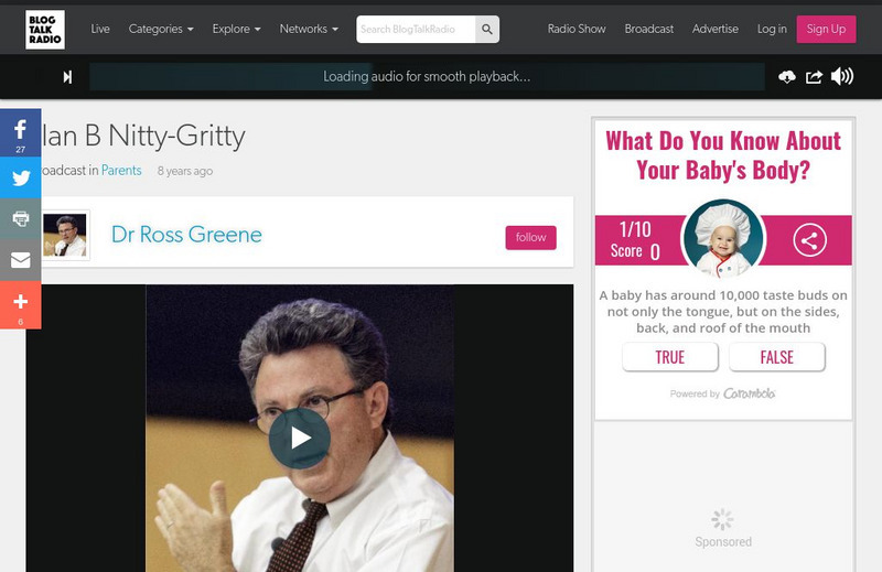 Collaborative Problem Solving at Home: Plan B Nitty Gritty Audio