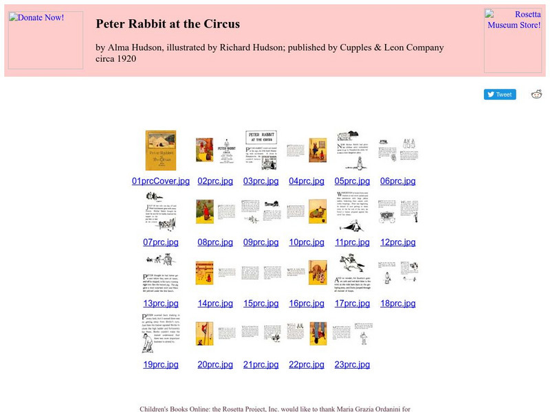 Children's Books Online: Peter Rabbit at the Circus eBook Children's Books Online: Peter Rabbit at the Circus eBook