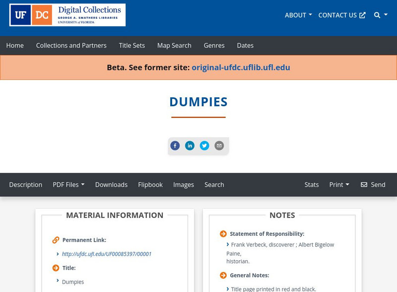 Baldwin Library: The Dumpies Primary Baldwin Library: The Dumpies Primary