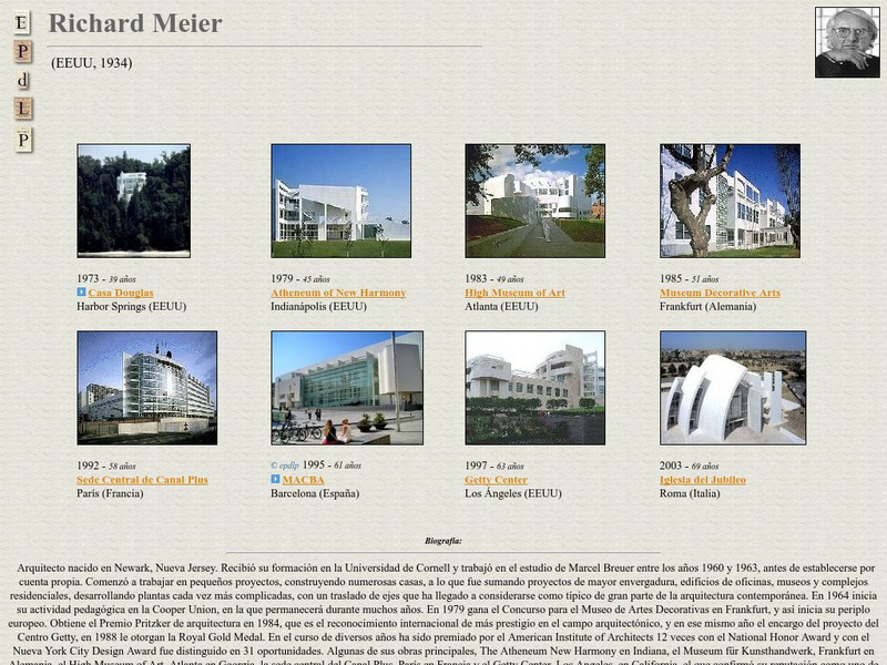 E Pd Lp: Richard Meier Handout E Pd Lp: Richard Meier Handout