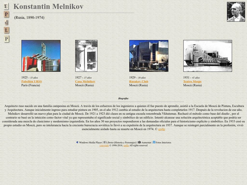E Pd Lp: Konstantin Melnikov Handout E Pd Lp: Konstantin Melnikov Handout