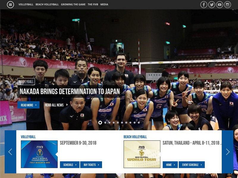 International Volleyball Federation Website
