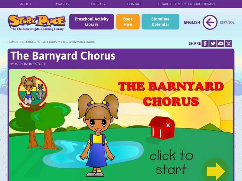 Charlotte Mecklenburg Library: Story Place: The Barnyard Chorus eBook Charlotte Mecklenburg Library: Story Place: The Barnyard Chorus eBook