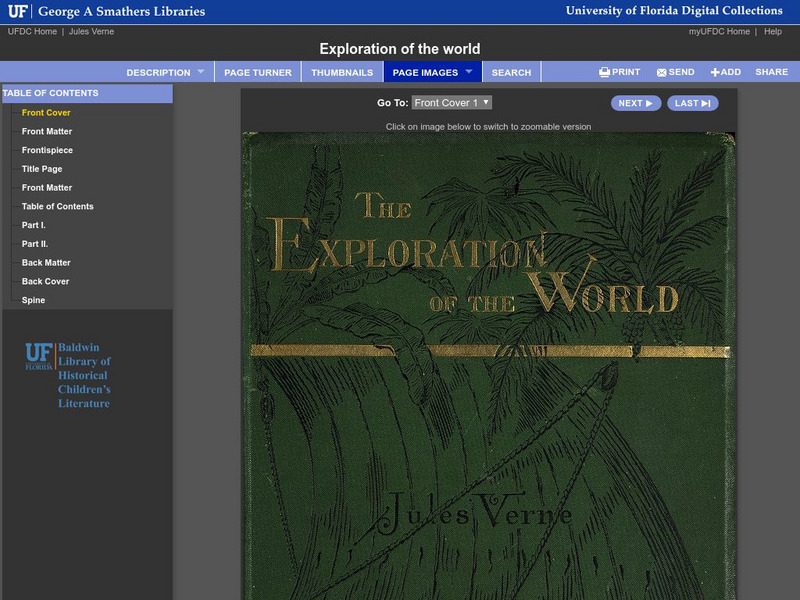 Baldwin Library: Exploration of the World by Jules Verne Primary